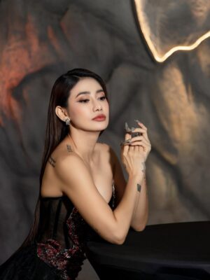 Thinzar Wint Kyaw Instagram - The best one & the hidden cave opening ceremony 🖤 #congratulations #thinzarwintkyaw👸🏻