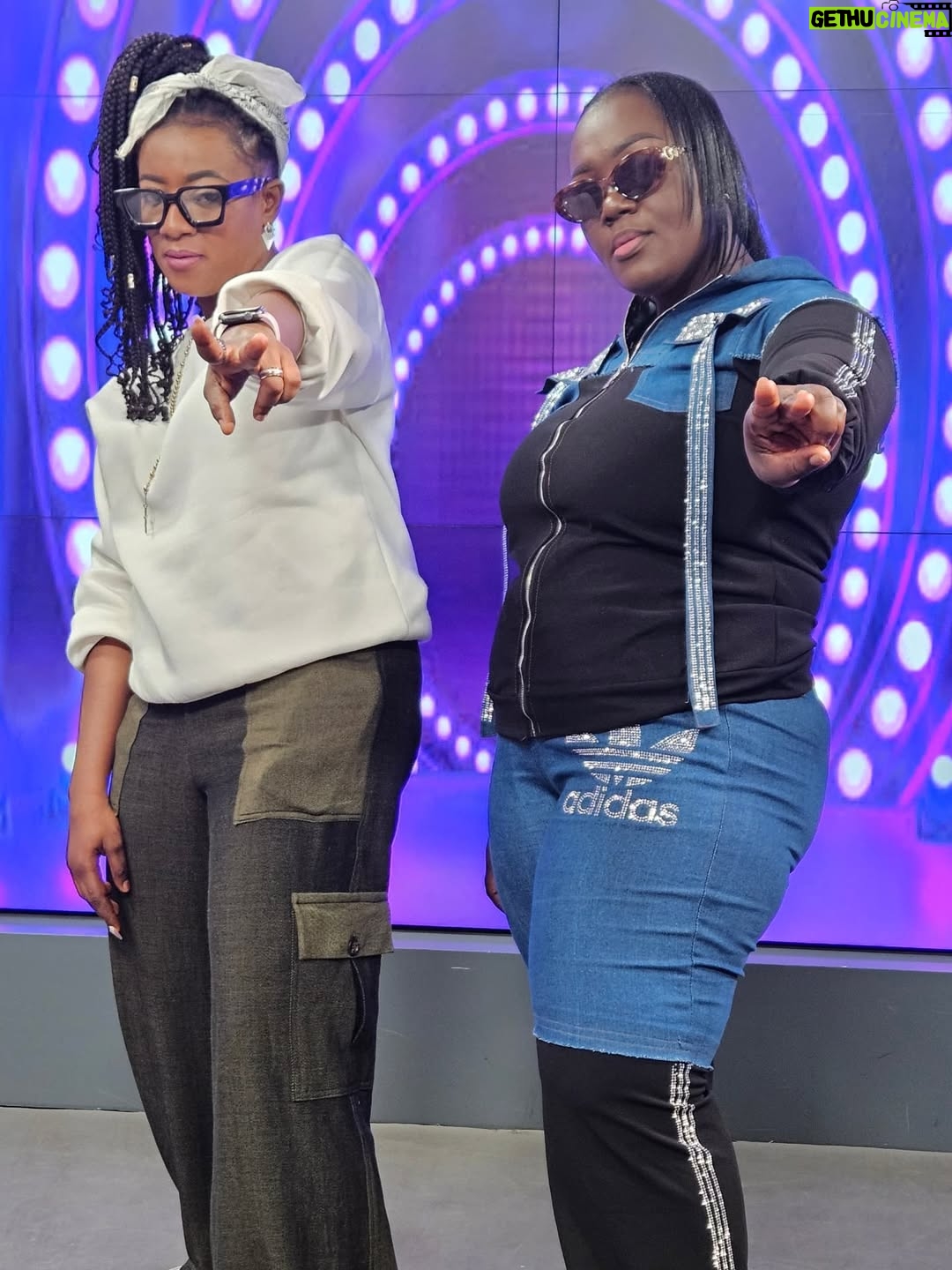 Tima Kumkum - 1.9K Likes - Since 2011 when I met my partner-in-crime @sistersandybiy3guy at Multimedia, it’s been pure magic ever since! Two millennials with one mission, make the world a happier place, one crazy moment at a time. Sandy has this special talent: she brings out the ‘crazy’ in me, and trust me, it’s a full-time job! 😂 Every time we meet, our energy levels skyrocket like we just discovered free Wi-Fi. Here’s to genuine friendship that only gets louder, wilder, and better with time! .
My favorite super star Asoreba medo wo bebreeee menua ❣️.
Tima's two piece @kpcollectiongh 
Sandy's two piece @eagleweargh 
#timakumkumxsistersandyseries