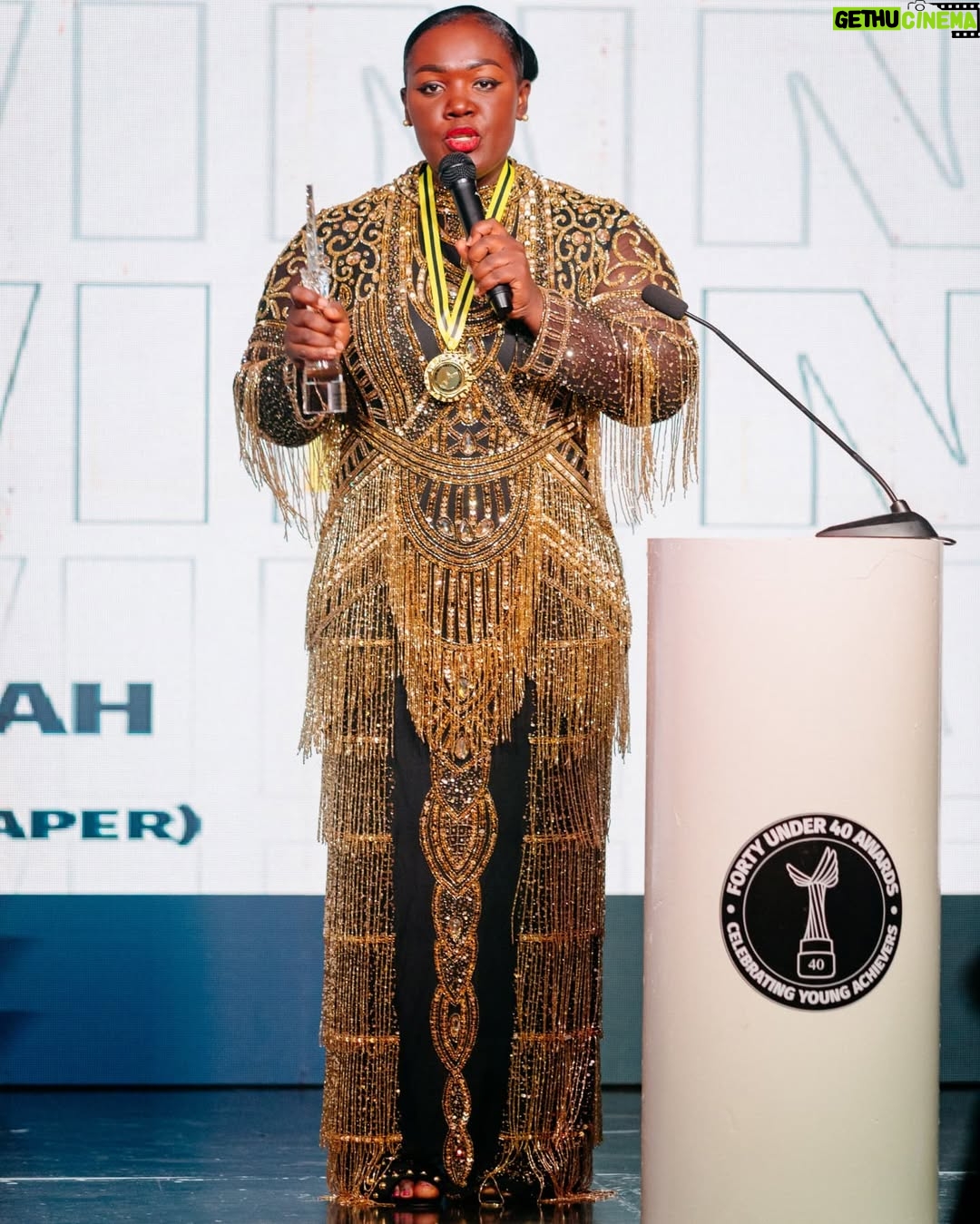 Tima Kumkum - 2.1K Likes - From owning just one pair of shoes as the Kumkum Bhagya sit-in host… to standing here impacting lives, this is the doing of the Lord, and it is marvelous in my eyes! 💫

I never let people’s opinions define me. I chose focus over noise, faith over fear, and today, glory has spoken.

Eighteen (18) years of growth, grace upon grace. Thank you, Multimedia Group Limited, for nurturing my talent and to my family, friends,fans, and brands I work with. This win is OURS! ❤️

To anyone feeling low: your story isn’t over. Delay is not denial . God will show up for you, too! ✨

Dress @kpcollectiongh
Hair @snashbeautycare
#40Under40 #GodDidIt #GratefulHeart #18YearsOfGrace #FromOneShoeToImpact#timakumkum #mametwo✌️ #thatobuasigirl #akyemfantechick #oluwaisinvolved  #beinspiredbytima