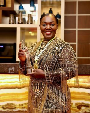 Tima Kumkum Instagram - From owning just one pair of shoes as the Kumkum Bhagya sit-in host… to standing here impacting lives, this is the doing of the Lord, and it is marvelous in my eyes! 💫
I never let people’s opinions define me. I chose focus over noise, faith over fear, and today, glory has spoken.
Eighteen (18) years of growth, grace upon grace. Thank you, Multimedia Group Limited, for nurturing my talent and to my family, friends,fans, and brands I work with. This win is OURS! ❤️
To anyone feeling low: your story isn’t over. Delay is not denial . God will show up for you, too! ✨
Dress @kpcollectiongh
Hair @snashbeautycare
#40Under40 #GodDidIt #GratefulHeart #18YearsOfGrace #FromOneShoeToImpact#timakumkum #mametwo✌️ #thatobuasigirl #akyemfantechick #oluwaisinvolved #beinspiredbytima
