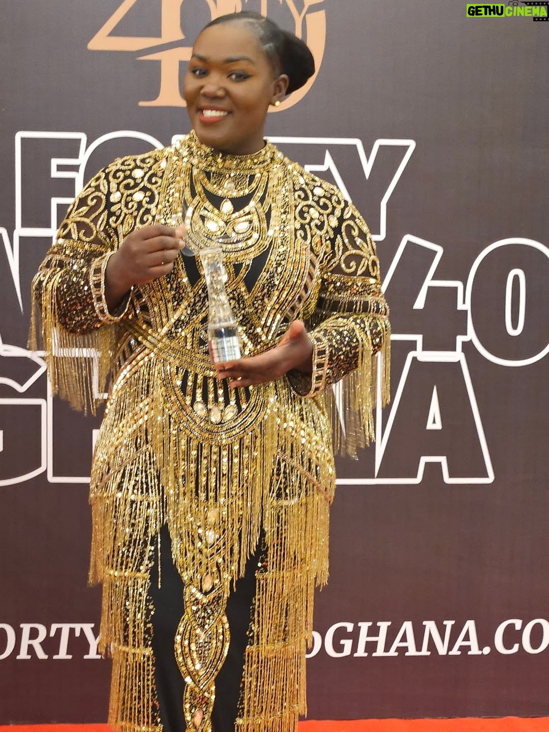 Tima Kumkum - 2K Likes - What shall I say unto the Lord? This is the doing of the Lord, and it is truly marvelous in my eyes.

This year has not been the easiest, but tonight I stand here as living proof that when God says yes, no man can say no. 💫

Eighteen (18) years in this industry, from humble beginnings to this moment of recognition, it’s been nothing but grace upon grace, step by step, victory after victory. 🙌🏽

A heartfelt thank you to The Multimedia Group for nurturing my talent and giving me a platform to grow. To my family, friends, employers, and fans, you are my backbone. This award is not just mine; it belongs to all of us. ❤️

To anyone feeling like giving up, hold on a little longer. Your delay is not denial. When the time is right, God will show up for you, just as He did for me. ✨

Dress @kpcollectiongh
Hair @snashbeautycare 

#fortyu40 #fortyunder40ghana #GodDidIt #GratefulHeart #18YearsOfGrace #MultimediaMadeItPossible #timakumkum #mametwo✌️ #thatobuasigirl #akyemfantechick #oluwaisinvolved  #beinspiredbytima