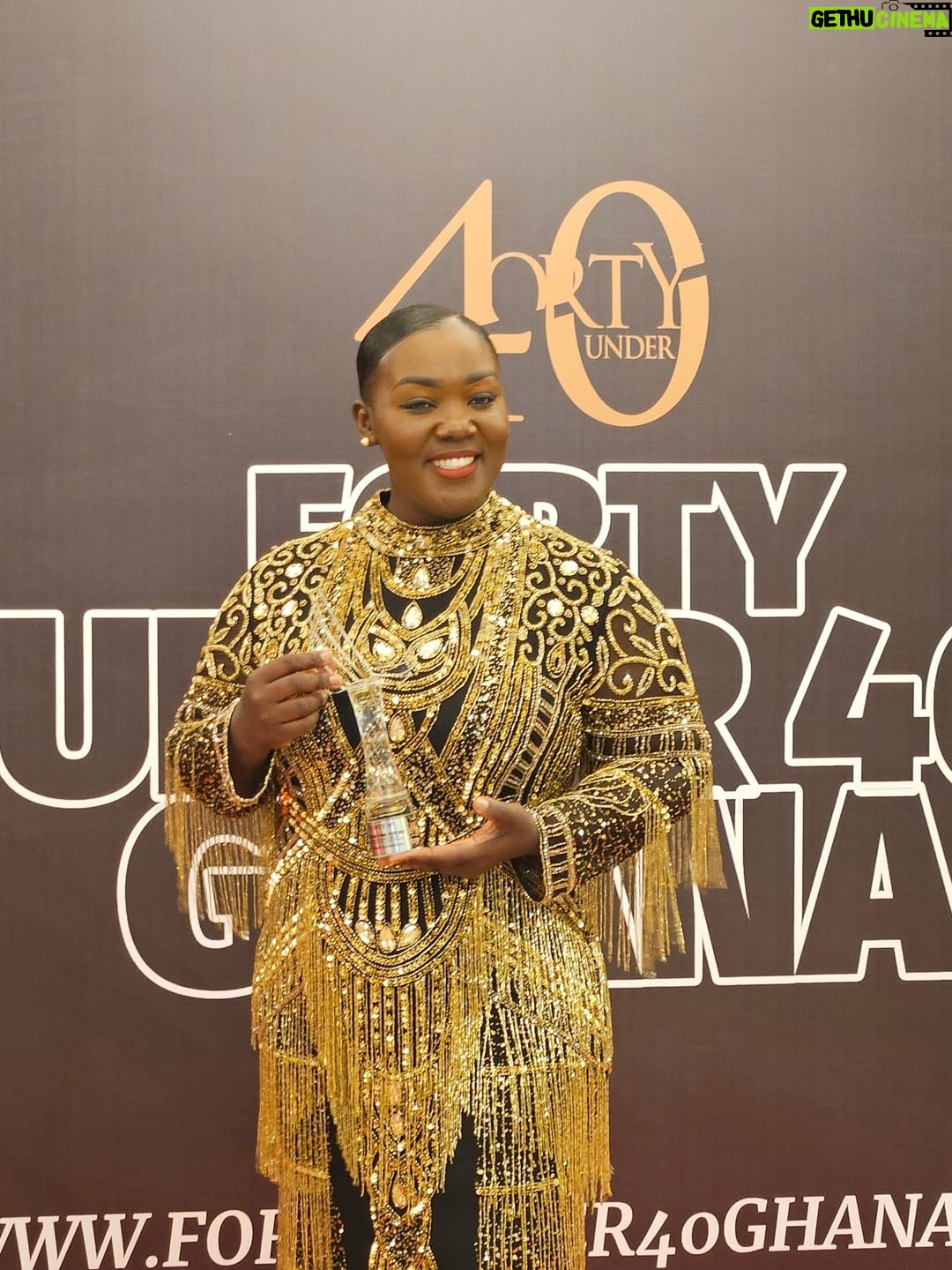 Tima Kumkum - 2K Likes - What shall I say unto the Lord? This is the doing of the Lord, and it is truly marvelous in my eyes.

This year has not been the easiest, but tonight I stand here as living proof that when God says yes, no man can say no. 💫

Eighteen (18) years in this industry, from humble beginnings to this moment of recognition, it’s been nothing but grace upon grace, step by step, victory after victory. 🙌🏽

A heartfelt thank you to The Multimedia Group for nurturing my talent and giving me a platform to grow. To my family, friends, employers, and fans, you are my backbone. This award is not just mine; it belongs to all of us. ❤️

To anyone feeling like giving up, hold on a little longer. Your delay is not denial. When the time is right, God will show up for you, just as He did for me. ✨

Dress @kpcollectiongh
Hair @snashbeautycare 

#fortyu40 #fortyunder40ghana #GodDidIt #GratefulHeart #18YearsOfGrace #MultimediaMadeItPossible #timakumkum #mametwo✌️ #thatobuasigirl #akyemfantechick #oluwaisinvolved  #beinspiredbytima