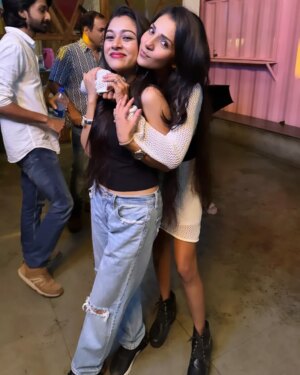 Tisha Kapoor Instagram - Late post but I wanted to
Some goodbyes are hard and this was one of them
When its time you learn to sae a beautiful goodbye holding onto the memories that are more precious then anything else
We learnt things together
Thot eachother new things
Those crazy moments we can't explain
Laughed over the worst jokes and for no reason
Those lovely beautiful smiles that made our entire dae
Some tears we shared and comforted eachother
Some love and kindness that we spread thru out our dae
The stand we tuk for eachother when needed
Those lil fights for stupid things
We grew together just like a family that we are
My heart sinks knowing that the journey is over so soon
The lil time we spent together felt like years
This was the most amazing time I spent with eachone of u and its precious to me
I will always cherish it
I met yall and we turned into a family
The vibe on set always made me wake up with a smile and made me want to come on set with a happie heart
Words are less to express my feelings
This is not the end
This is the new beginning for us
As we grew together over the time
I m looking forward to work with eachone of u again in future hopefully
Ghkkpm is over for us but our bond stays forever
This show gave me so much
This show brought me to yall
This show gave me beautiful people with lovely hearts
This show gave me friends that turned into a family and I will forever be grateful to this show
Thank you @shaikafilms for giving me prajakta and this entire beautiful team that I appreciate a lot
Thank you to my entire ghkkpm team for showering so much of love ❤️
I will forever hold onto the beautiful memories I made with the entire team
Some where missing they couldn't join us but I will miss u , hope to see u guys soon
I already miss u all
I love you all very much 🧿❤️ may our bond stay fresh forever
Good bye ghum team for now..see you all soon🔱❤️💫
Forgive me if I miss to tag anyone 😔 ❤️
#ghkkpm #ghumhaikisikeypyaarmeiin #starplus #shaikafilms #tishians #love #blessed #greatful #happy #instagram
Lots of love ❤️
Be kind to strays 🐾💙
Bun hus 🐇🤗
Love and gratitude 😇🔱🕉💫
I hope you all loved our show and our characters ❤️