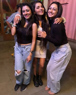 Tisha Kapoor Instagram - Late post but I wanted to
Some goodbyes are hard and this was one of them
When its time you learn to sae a beautiful goodbye holding onto the memories that are more precious then anything else
We learnt things together
Thot eachother new things
Those crazy moments we can't explain
Laughed over the worst jokes and for no reason
Those lovely beautiful smiles that made our entire dae
Some tears we shared and comforted eachother
Some love and kindness that we spread thru out our dae
The stand we tuk for eachother when needed
Those lil fights for stupid things
We grew together just like a family that we are
My heart sinks knowing that the journey is over so soon
The lil time we spent together felt like years
This was the most amazing time I spent with eachone of u and its precious to me
I will always cherish it
I met yall and we turned into a family
The vibe on set always made me wake up with a smile and made me want to come on set with a happie heart
Words are less to express my feelings
This is not the end
This is the new beginning for us
As we grew together over the time
I m looking forward to work with eachone of u again in future hopefully
Ghkkpm is over for us but our bond stays forever
This show gave me so much
This show brought me to yall
This show gave me beautiful people with lovely hearts
This show gave me friends that turned into a family and I will forever be grateful to this show
Thank you @shaikafilms for giving me prajakta and this entire beautiful team that I appreciate a lot
Thank you to my entire ghkkpm team for showering so much of love ❤️
I will forever hold onto the beautiful memories I made with the entire team
Some where missing they couldn't join us but I will miss u , hope to see u guys soon
I already miss u all
I love you all very much 🧿❤️ may our bond stay fresh forever
Good bye ghum team for now..see you all soon🔱❤️💫
Forgive me if I miss to tag anyone 😔 ❤️
#ghkkpm #ghumhaikisikeypyaarmeiin #starplus #shaikafilms #tishians #love #blessed #greatful #happy #instagram
Lots of love ❤️
Be kind to strays 🐾💙
Bun hus 🐇🤗
Love and gratitude 😇🔱🕉💫
I hope you all loved our show and our characters ❤️