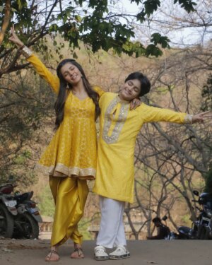 Tisha Kapoor Instagram - Some candid ...
Haldi 🧡💛🧿
.
.
.
.
#instagram #insta #instapost #instapicture #pictureperfect #picoftheday #sisterlove❤️ #haldi #yellow #viralpost #happy #love #blessed #ghkkpm #ghumhaikisikeypyaarmeiin #starplus #tishians
.
.
.
.
.
Lots of love ❤️
Bun hugs 🐇🤗
Be kind to strays 🐾😘🥰💙
Love and gratitude 😇💫🔱🧿