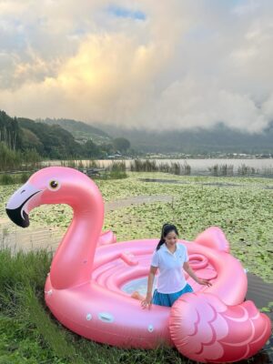 Titi Kamal Instagram - Bedugul, Bali, Indonesia 🥰
.
.
#bedugul #bali #indonesia #glamping