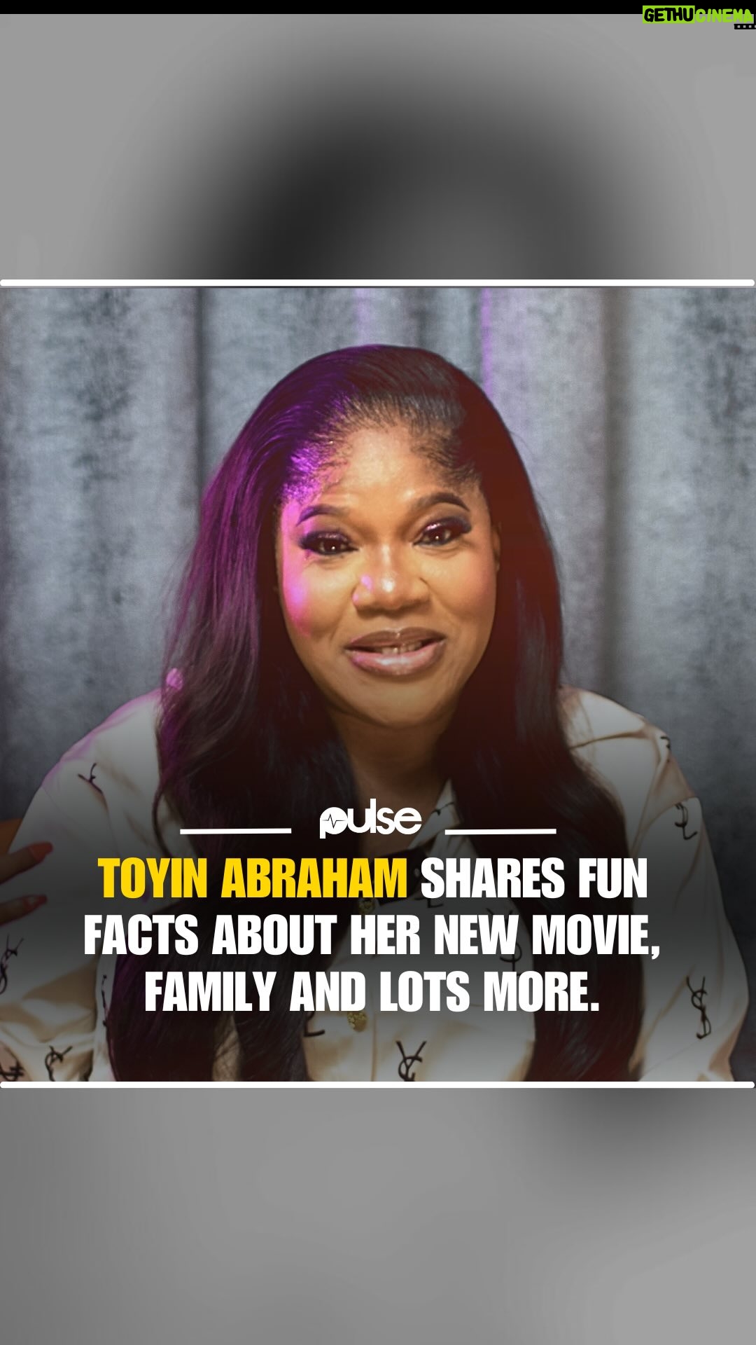 Toyin Abraham - 98.8K Likes - Toyin Abraham shares fun facts about her new movie, family and lots more.

Full video on YouTube (link in story)
.
#PulseFunFacts