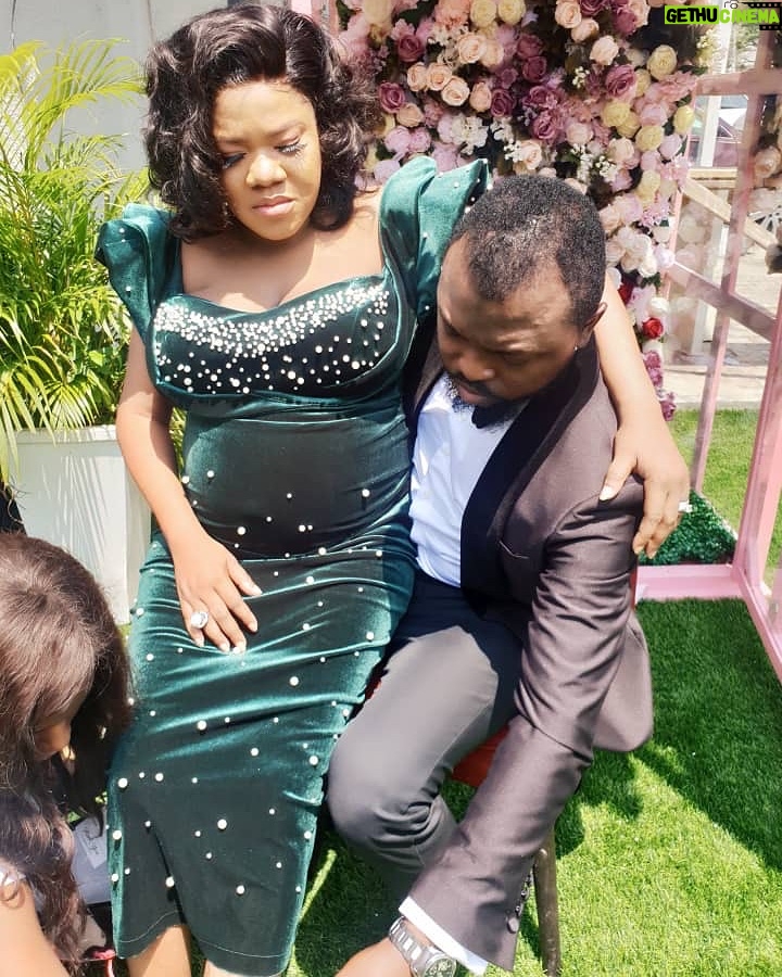 Toyin Abraham - 195.1K Likes - To my Father and my smallgod @kolawoleajeyemi still your day. I love you with all I have and all I will become in life. Oko mi Alabi😍😍😍
