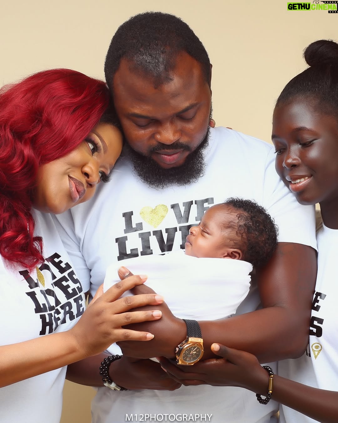 Toyin Abraham - 195.1K Likes - To my Father and my smallgod @kolawoleajeyemi still your day. I love you with all I have and all I will become in life. Oko mi Alabi😍😍😍