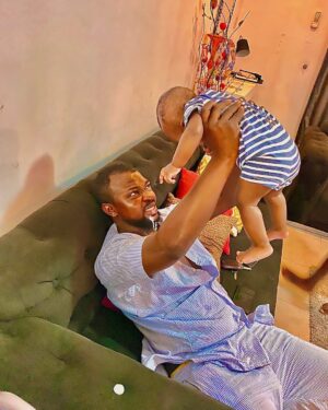 Toyin Abraham Instagram - To my Father and my smallgod @kolawoleajeyemi still your day. I love you with all I have and all I will become in life. Oko mi Alabi😍😍😍