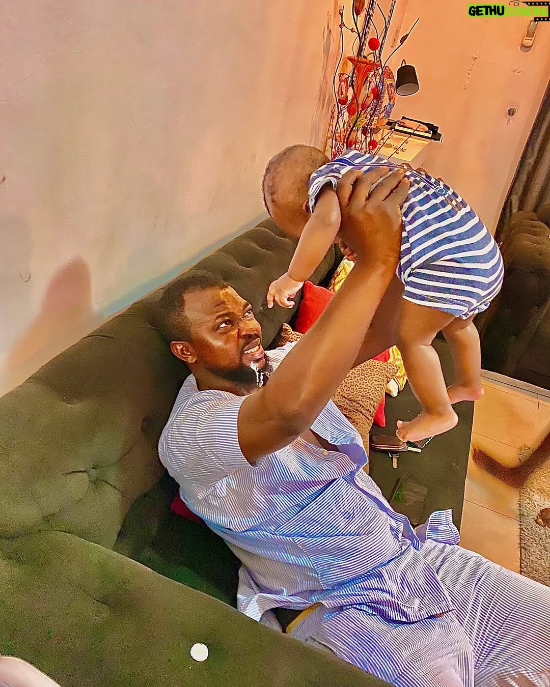 Toyin Abraham - 195.1K Likes - To my Father and my smallgod @kolawoleajeyemi still your day. I love you with all I have and all I will become in life. Oko mi Alabi😍😍😍