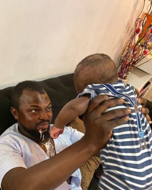 Toyin Abraham Instagram - To my Father and my smallgod @kolawoleajeyemi still your day. I love you with all I have and all I will become in life. Oko mi Alabi😍😍😍
