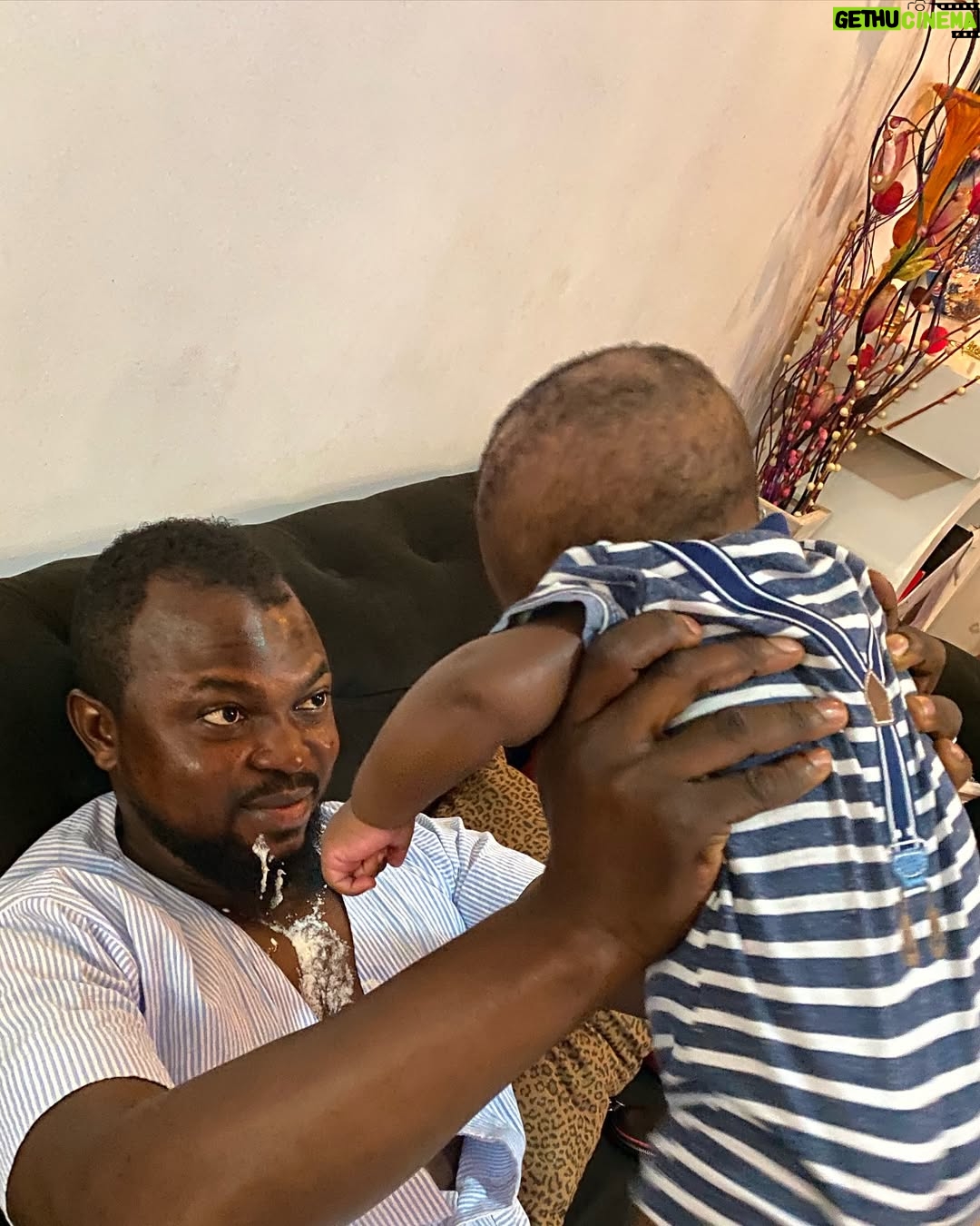 Toyin Abraham - 195.1K Likes - To my Father and my smallgod @kolawoleajeyemi still your day. I love you with all I have and all I will become in life. Oko mi Alabi😍😍😍