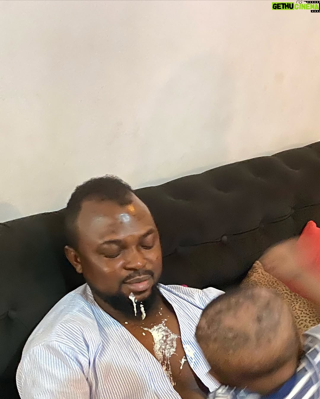 Toyin Abraham - 195.1K Likes - To my Father and my smallgod @kolawoleajeyemi still your day. I love you with all I have and all I will become in life. Oko mi Alabi😍😍😍