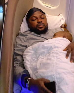 Toyin Abraham Instagram - To my Father and my smallgod @kolawoleajeyemi still your day. I love you with all I have and all I will become in life. Oko mi Alabi😍😍😍