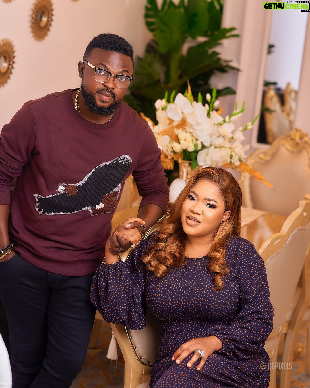 Toyin Abraham - 195.1K Likes - To my Father and my smallgod @kolawoleajeyemi still your day. I love you with all I have and all I will become in life. Oko mi Alabi😍😍😍