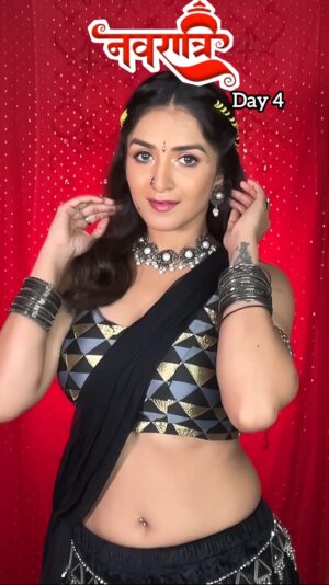 Trishaa Kamlakar Instagram - Navratri Transition Look 4 

#navratri #fyp #explorepage #foryoupage #lovtrishaa