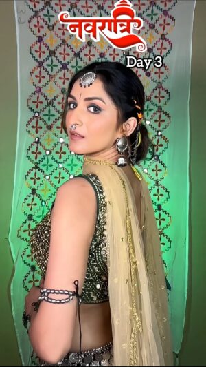Trishaa Kamlakar Instagram - Navratri Transition Look 3💃 

#navratri #fyp #explorepage #trending #Lovtrishaa