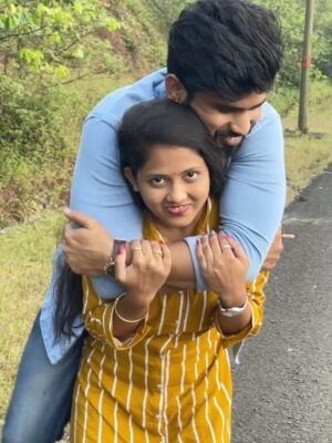 Trupti Rane Instagram - Happiest birthday to my star @vishalphale7811 ❤️ 🌏i wanted to wish uh very best but you have already me 😂😂 on you’re birthday i wish that god blesses uh with good health, happiness love , success in your every walk of life,  you truly deserve it 🥰 this birthday im not with you but we’ll celebrate it later 🥹 everything in my life starts with you n ends with uh ❤️ tu kayam boltos ki mi tujhasathi lucky ahee but khar sangyla gel tr apn doghe ekmekan sathi lucky ahot ❤️ मी कायम तुझ्या सोबत आहे ❤️once again happy birthday 🌏 khup sare preem ❤️🥰 miss me ok 😂