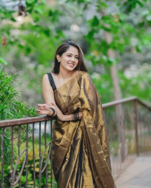 Trupti Rane Instagram - कातील मेरी हर एक अदा 🔥 कर दुंगी घायल तुझे 🙈❤️
.
.
.
Saree - @chintamani.collection5500 
Jewellery- @divya_creation01 
Pc - @ashish_jadhav_photography 
.
.
.
.
#bunny #trmakeup #love #cute #smile #viral #instadaily #viral