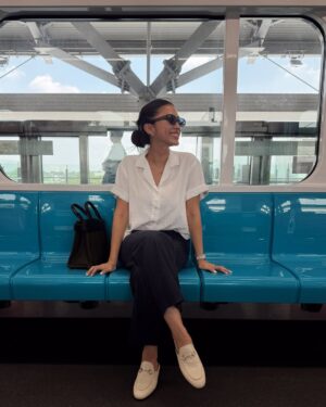 Tyna Dwi Jayanti Instagram - Jakarta 🚝🤍