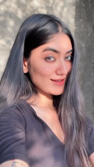 Umisha Ashar Instagram - 🌝🤷🏻‍♀️❤️ #reels #reelitfeelit #instagood #explore