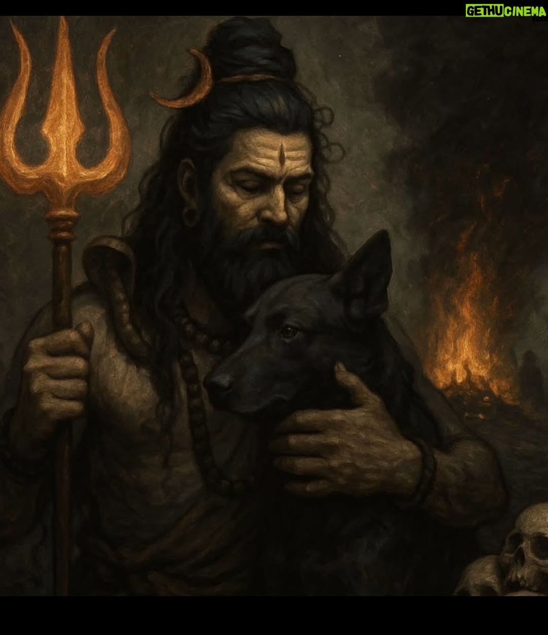 Umisha Ashar - 3 Likes - He births the worlds, and He dissolves them to dust,
His children roam free, owing no home to man’s command.
Tremble not at the hand of mortals— But quake at the wrath of Mahadev,
When the cruel raise harm upon the voiceless and pure.
For Kalyuga swells,
Its tide now nearing the darkest shore. 
#savedelhincrdogs