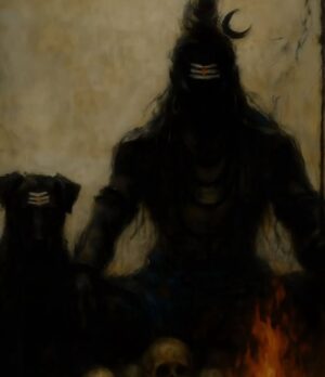 Umisha Ashar Instagram - He births the worlds, and He dissolves them to dust,
His children roam free, owing no home to man’s command.
Tremble not at the hand of mortals— But quake at the wrath of Mahadev,
When the cruel raise harm upon the voiceless and pure.
For Kalyuga swells,
Its tide now nearing the darkest shore. 
#savedelhincrdogs