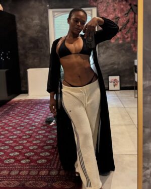 Unathi Nkayi Instagram - Visiting the Constantia @africology_sa Spa for the very first time. It’s MAGICAL to say the least. Gonna be in and out ALL weekend. SKIN is the largest organ on the human body. Take care of it.