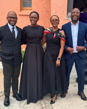 Unathi Nkayi Instagram - A beautiful send off with friends and family♥️