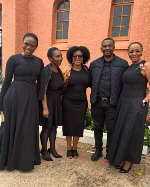 Unathi Nkayi Instagram - A beautiful send off with friends and family♥️