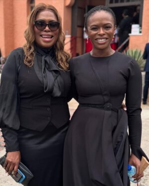 Unathi Nkayi Instagram - A beautiful send off with friends and family♥️
