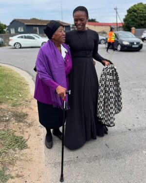 Unathi Nkayi Instagram - A beautiful send off with friends and family♥️