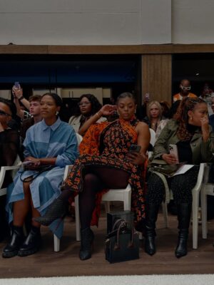Unathi Nkayi Instagram - NAKED APE
Last night we celebrated our friend the giant creator and owner of @nakedapeofficial @shaldonkopman at SA Fashion week as he showcased his beautiful and luxurious pieces.
So much love in one room and as you know……after the show was the after party…….👀 Nope there was no hotel lobby🏃🏾♀️🤣🤞🏾🫶🏾♥️🇿🇦💯
Dressed and styled by the man himself🫶🏾 My jewellery is from @saltjewellery_sa
Thank you my friend🙏🏾