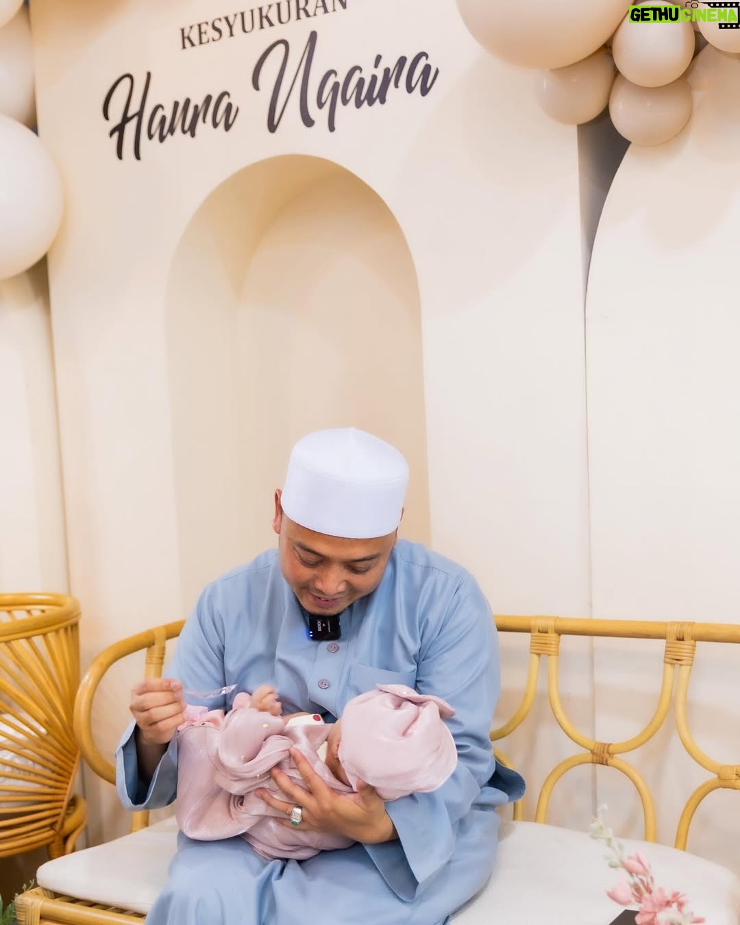 Uqasha Senrose - 107.8K Likes - Alhamdulilah syukur Ya Allah terima kasih banyak2 @ustazwadiannuar sudi tahnik kan puteri qasha 💕😭 .. semoga menjadi anak yang solehah anak ku 💕