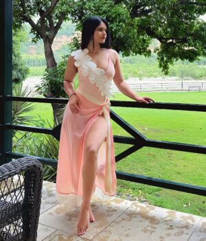 Utkarsha Raturi Instagram - Serving looks and poolside energy🌸♥️
.
.
.
.
.
.
#trending#viral#explore
#vacation#jimcorbett#vacayvibes#floralswimsuit#swimwear#ootd#beachwear#beachday#poolday#fyp