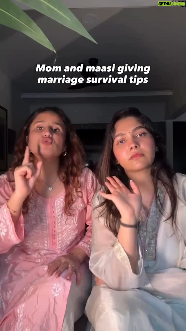 Vagmita Jiji - 193.2K Likes - mom and maasi making us forever afraid of getting married 😭😭😭

#marriage #dating #indian #indianmemes #indianreels #indianmemesdaily