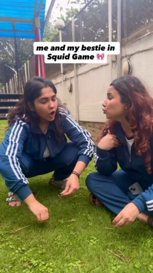 Vagmita Jiji Instagram - kho kho kyun nahi khila rahe?? 🙄

#squidgame #squid #netflix #indianmemes #indianreels #indianmemesdaily #funnyreels