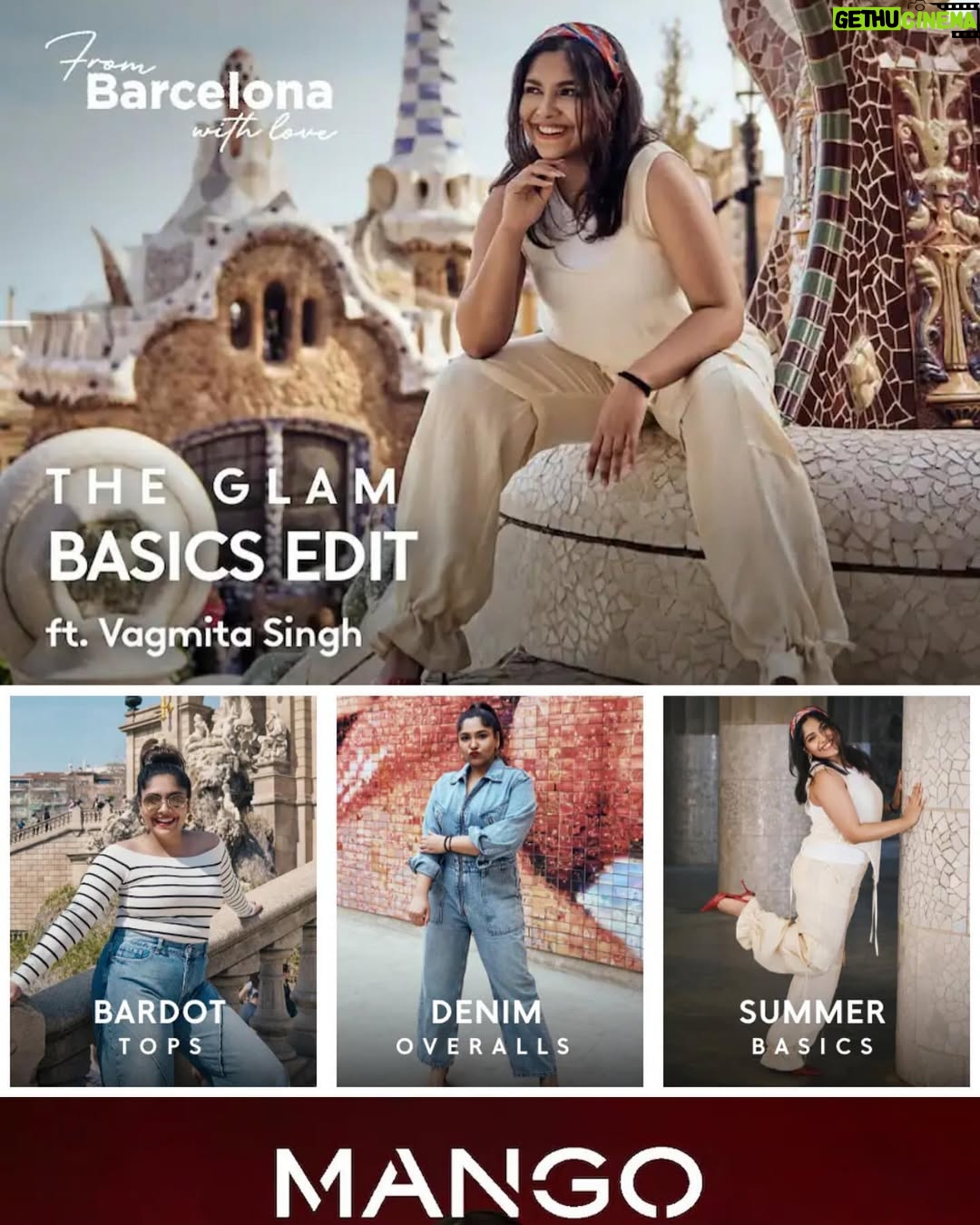 Vagmita Jiji - 45.9K Likes - If you’d told me a year ago that I would be the face of an International Brand’s clothing collection, I’d think you were delulu. If you had told me I would fly to Spain, curate my own Basics collection with @mango, have it listed on one of the biggest e-retail platforms in India, @myntra, I’d say “hosh mein ho kya bhai??”

But here we are 🥺 my Basics Collection : Vagmita x Mango is out on Myntra for you to shop, wear and love! Batana kaisa laga ❤️

Special thanks to @kejalparekh for the opportunity and @praachikapse for being the pillar of support throughout! @sabinahalder for the stunnnning looks and the entire camera crew for the gorgeous pictures and videos ✨