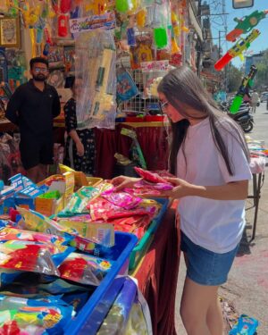 Vaidika laddha Instagram - Bura na maano Holi hai ❤️🎨🤍