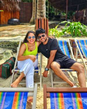 Vaishnavi Naik Instagram - Love is a Food of Life..!!😍
Travel is a Dessert..😋🫶🏻
#travel #memories #beachday #happyme #vacation #phuket #ronavi #beingnavi ✨