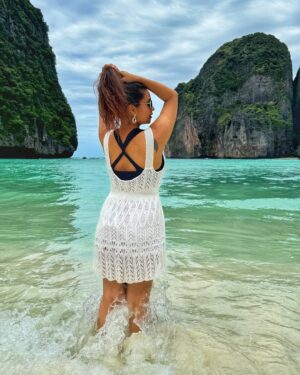 Vaishnavi Naik Instagram - All I need is a dose of Vitamin sea 😀🏖️🌊☀️
#beachbaby #travel #memories #phiphiisland #mayabay #phuket #beingnavi ✨