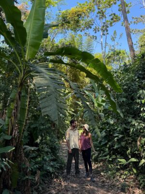 Valeria Piazza Instagram - Con mi esposo en Madre de Dios ♥️ conociendo este centro de investigación, rescate, rehabilitación y liberación de animalitos victimas del tráfico de fauna silvestre! 

Es mágico ver como personas de buen corazón les dedican su vida y con mucho esfuerzo puedan tener la segunda oportunidad que ellos merecen para volver a su hogar 🌳🍃 Pd: las nutrias serán liberadas la próxima semana 🥺🫶🏻 @taricaya.eco.reserve @wwfperu