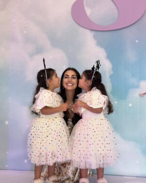 Valerie Abou Chacra Instagram - Celebrating my little princesses š