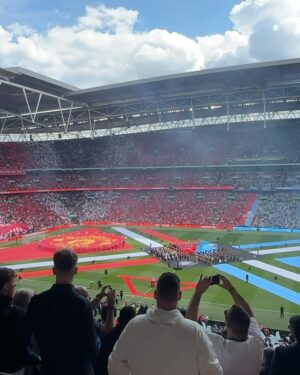 Vanessa Huppenkothen Instagram - Final FA Cup