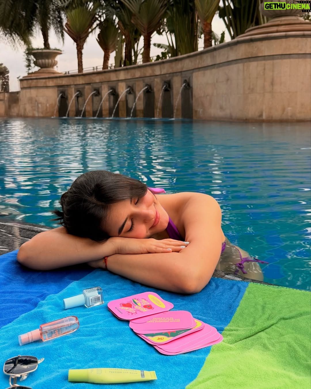 Vanshika - 9.4K Likes - Poolside state of mind 🌊