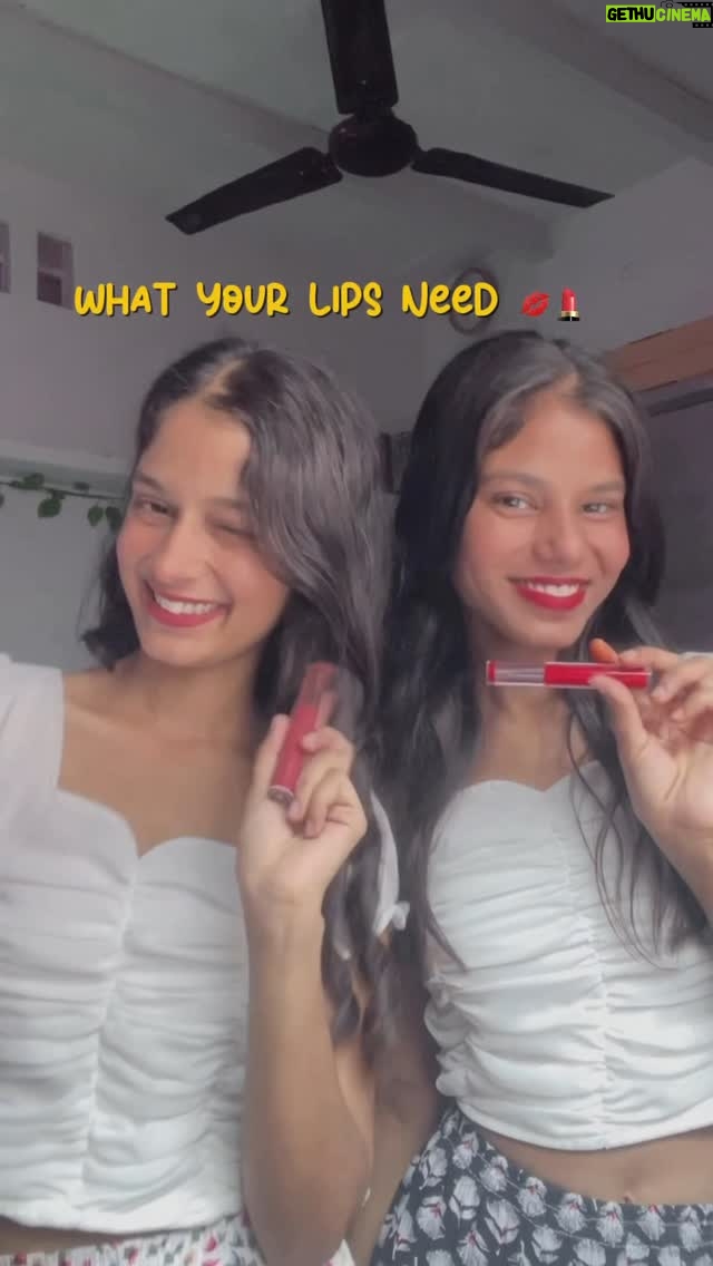 Varsha Sapna - 3 Likes - 💋 Limitless Beauty, One Swipe at a Time! 💄
Milady ki liquid matte lipstick – smudge-proof, ultra-pigmented aur all-day stay ke saath!
💫 Lightweight feel ✨ Bold look 🔥
Shade: [nude pink , red ] @milady__official 
#MiladyLimitless #MatteMagic #LipstickLove #BeautyReel #MakeupGoals #StayLimitless
#reelitfeelit #reelkarofeelkaro #instagram #instamood #goviral