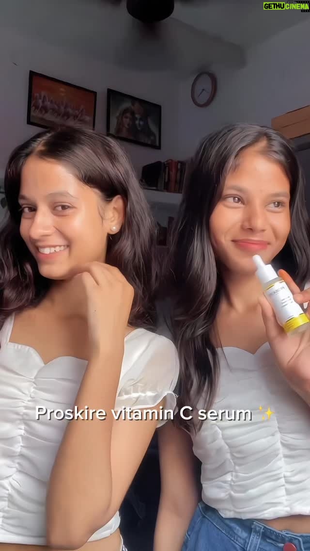 Varsha Sapna - 3 Likes - Glowing skin, happy us 💕 Thanks to PRÔSKIRE Vitamin C Serum!
#GlowWithPRÔSKIRE #AestheticReel #SkincareThatWorks #SkincareRoutine #BeautyReels EvenSkinTone #NaturalGlow