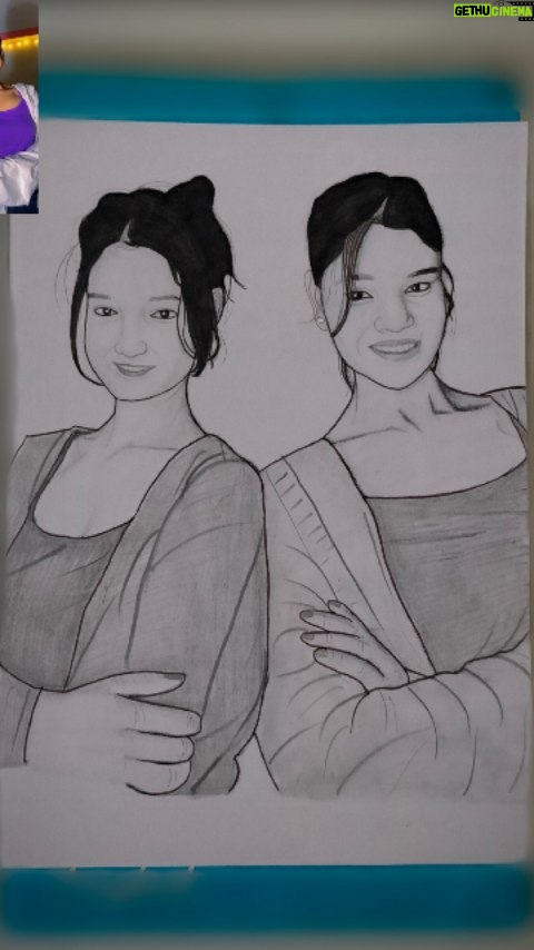 Varsha Sapna - 1.6K Likes - _varshasapna_ ka Sketch✍️
Rate it guys😍
.
.
.
 #sketch #art #instagram #instagood #instadaily #instareels #sketch #drawing #painting #artist #viralvideos #viralreels #yourdipanjan_