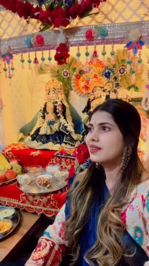 Varsha Yadav Instagram - Jai shree krishnašš»